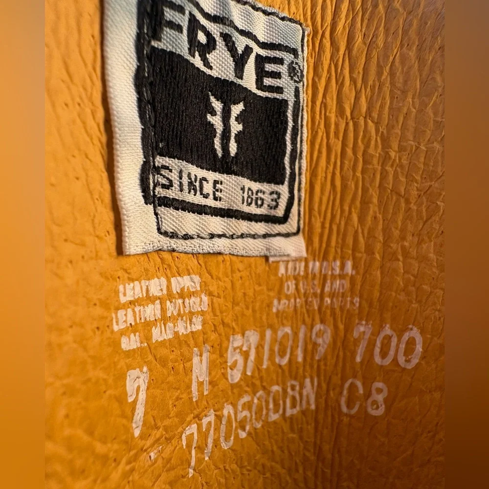 FRYE πΊπΈ Campus 14L Boots Suede Vintage - Picture 14 of 16